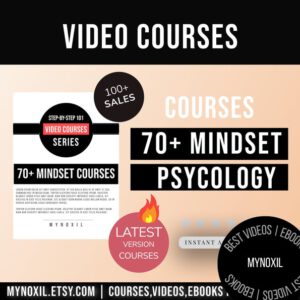 70+ Mindset Video Courses Bundle (MRR) – Self-Development & Personal Growth Digital Courses