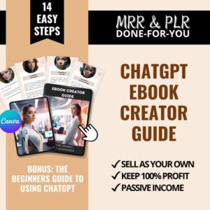 AI eBook Creator Guide (MRR) – Learn to Create & Sell Digital eBooks with ChatGPT