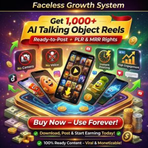 AI Talking Object Reels Bundle | Faceless Short Videos for TikTok & Instagram
