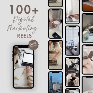 Digital Marketing Reels Bundle | Faceless Short Videos for Social Media