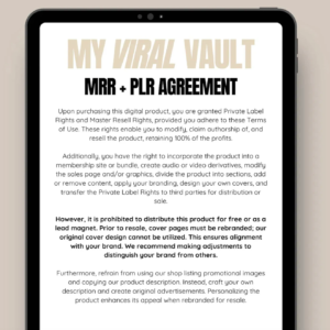 22 Faceless Digital Marketing Products | PLR & MRR