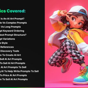 AI Art Prompts Writing & Selling Guide | PLR & MRR