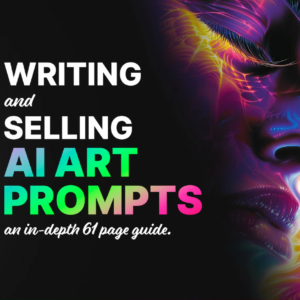 AI Art Prompts Writing & Selling Guide | PLR & MRR