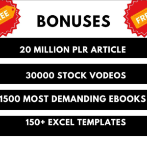 2 Million eBooks + 2 Million PLR Articles Bundle | PLR & MRR