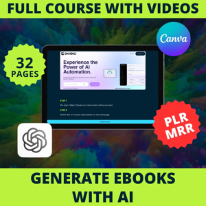 AI eBook Creation Masterclass | PLR & MRR