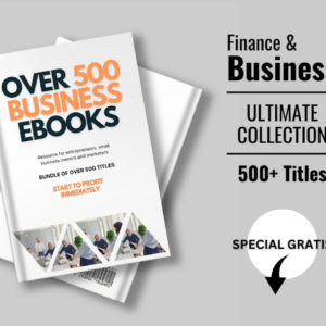 500+ Premium Business eBooks Bundle | PLR & MRR