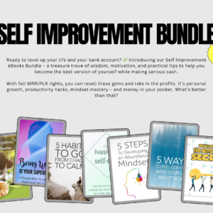 750 Self Improvement eBooks Bundle | PLR & MRR