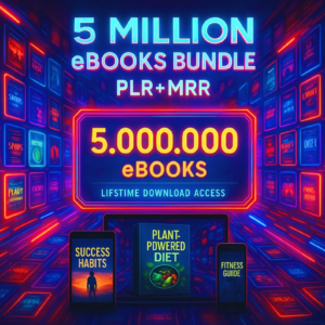 5 Million eBooks Mega Bundle | PLR & MRR