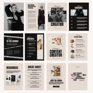 85 Page Done-for-You eBook Canva Template | Editable eBook Design | PLR & MRR