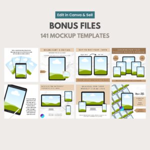 10,500 Canva Planner Templates 2026-2027 | PLR & MRR