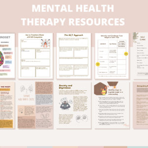 1000+ ADHD & Mental Health Canva Templates PLR Master Resell Rights