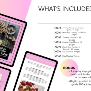 Fitness & Nutrition Bundle | PLR & MRR