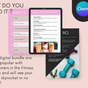 Fitness & Nutrition Bundle | PLR & MRR
