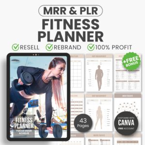 Ultimate Fitness Planner Bundle | PLR & MRR