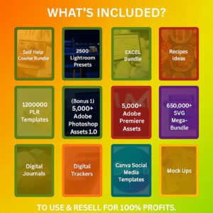 Digital Assets Bundle | Templates, Planners & eBooks