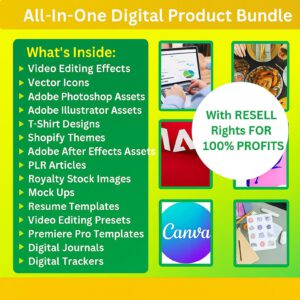 Digital Assets Bundle | Templates, Planners & eBooks