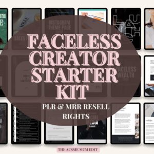 Faceless Content Creator Kit | Templates & Content Resources