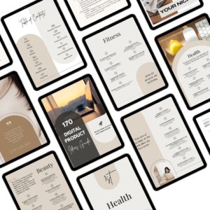 Digital Product Ideas eBook | Editable Canva Template & Guide